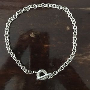 Authentic Tiffany & Co. Toggle necklace